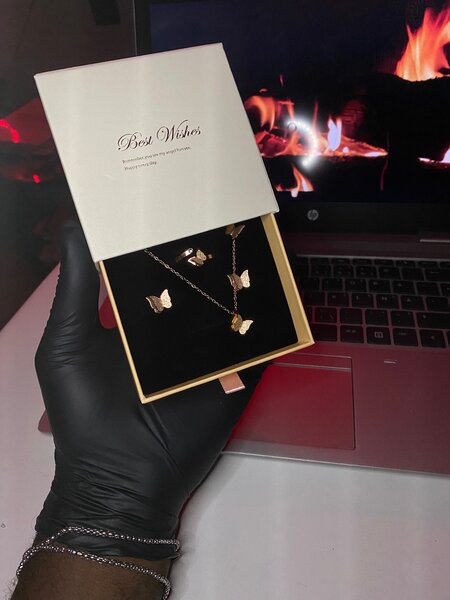 Parure Papillon Éclatant