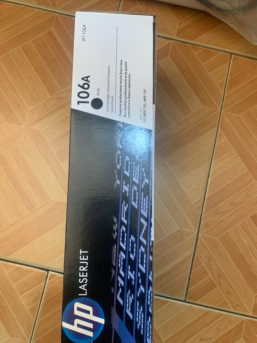 HP Laserjet 106A print cartridge
