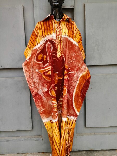 Boubou bassam avec col