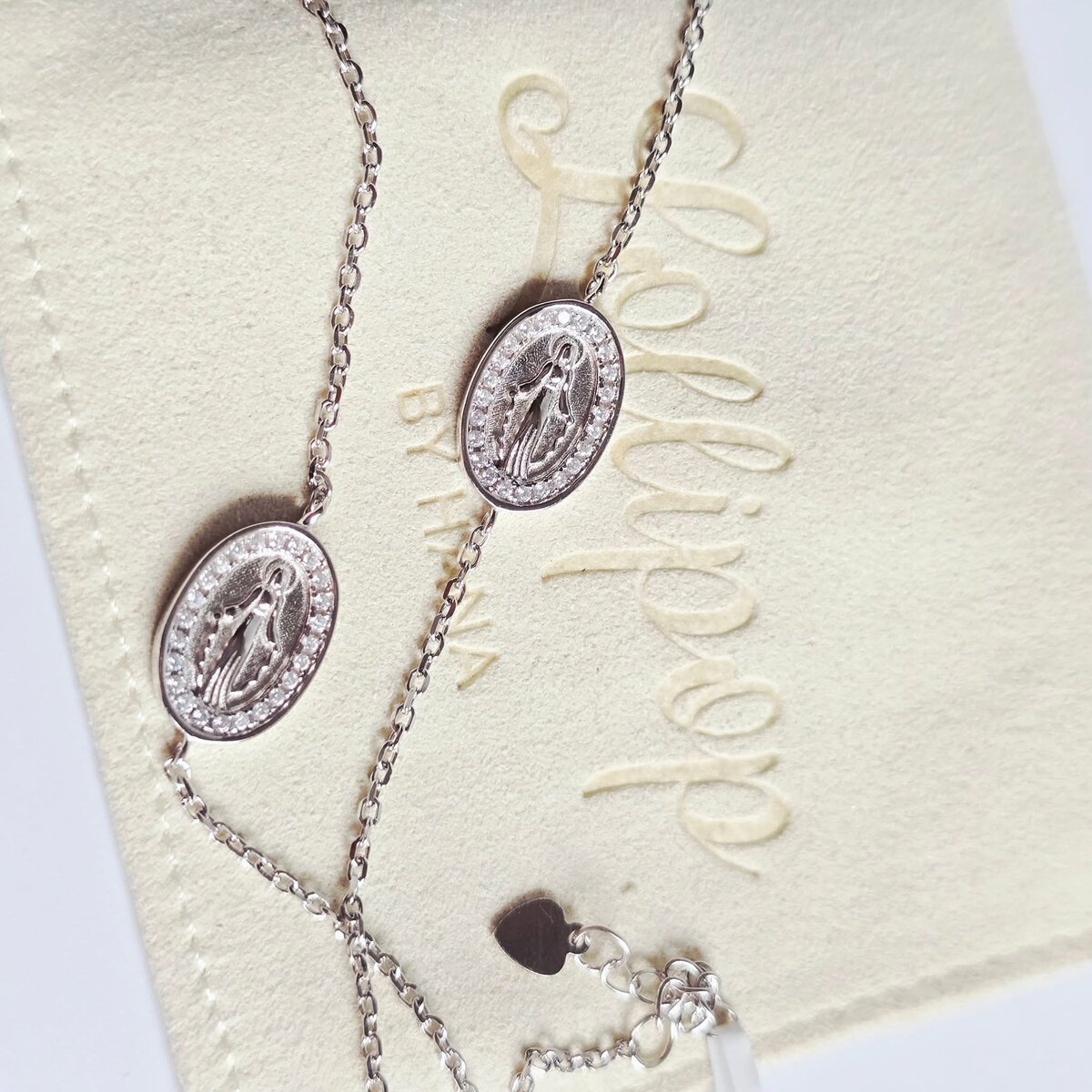 Collier religieux argent croix