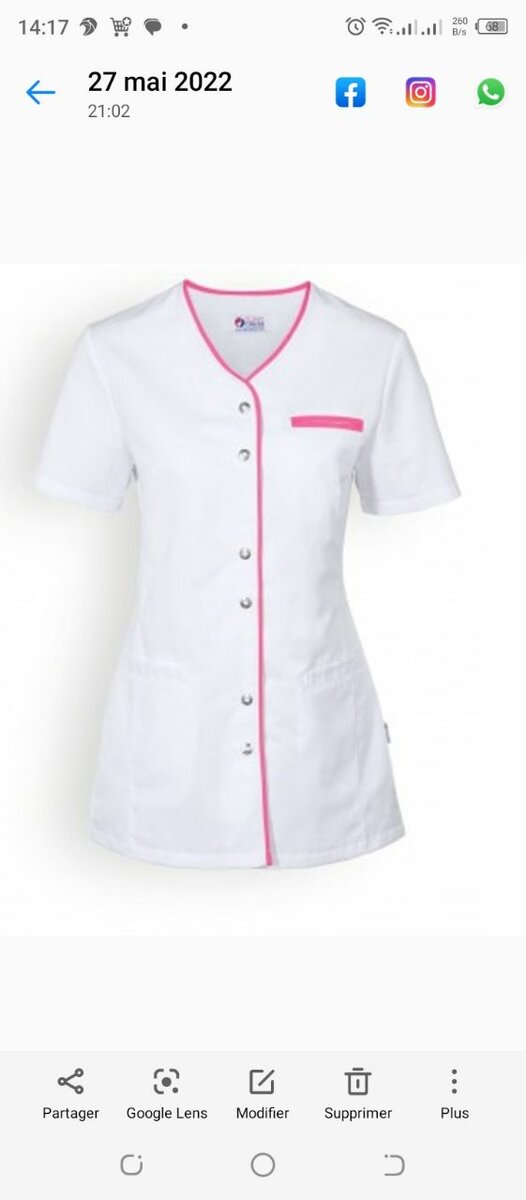 Blouse médicale