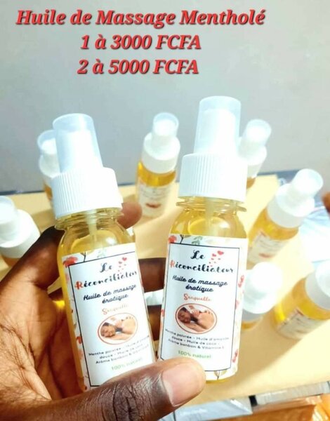 Huile de Massage Mentholée