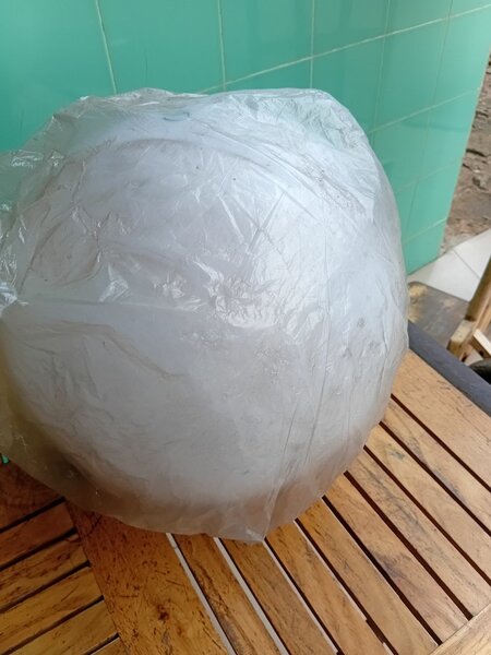 Ballon en latex transparent