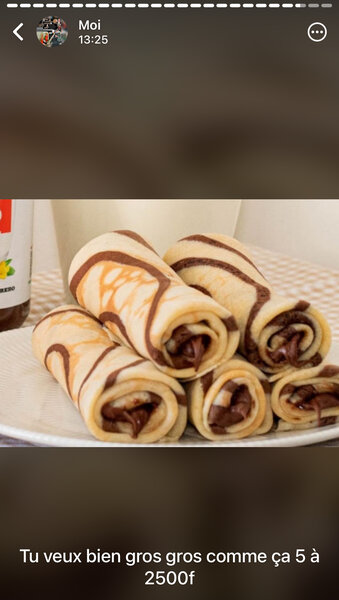 Crêpes Gourmandes Chocolat