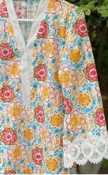 Lawn 3 peace suit
