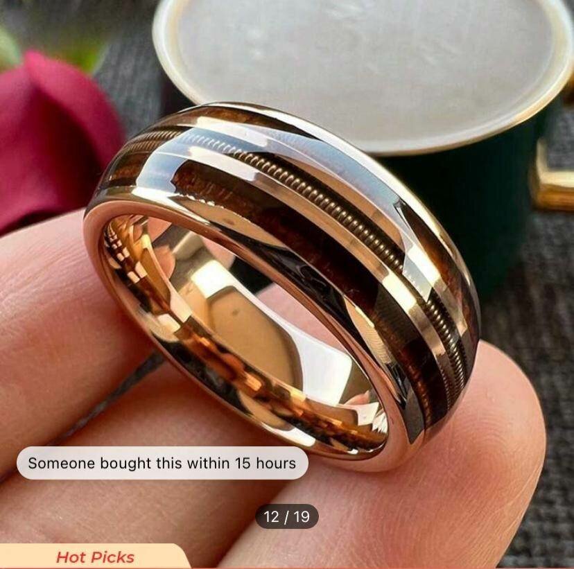 Rings available as seen 40 cedis each.