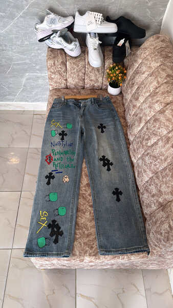 Jeans streetwear artistiques