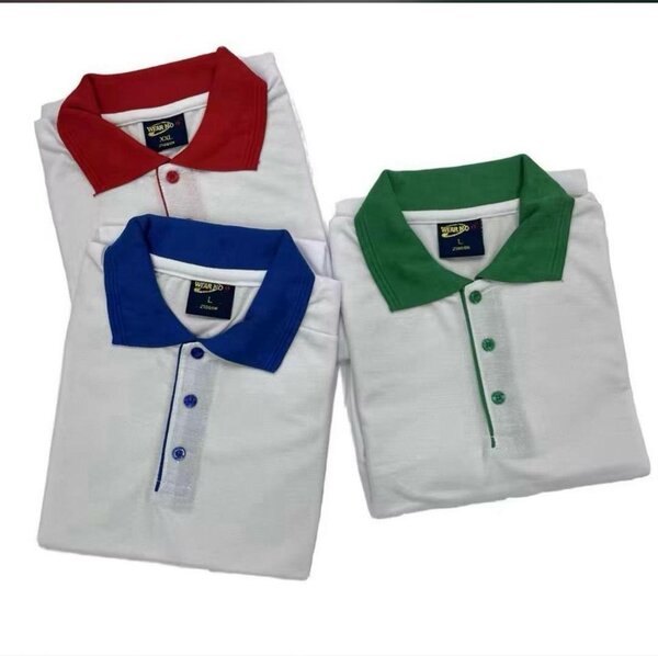 T-shirts polo colorés