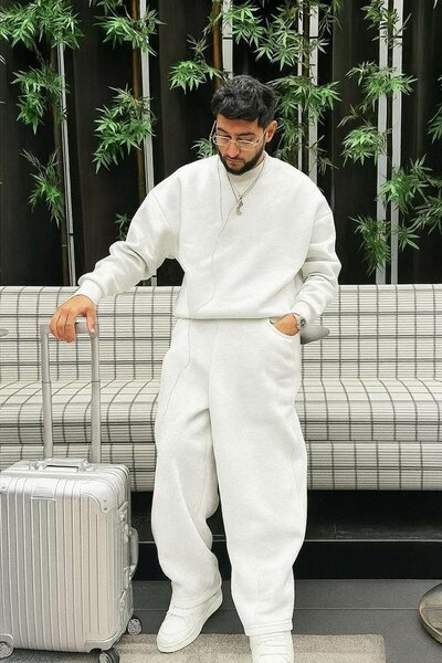 Survêtement blanc chic