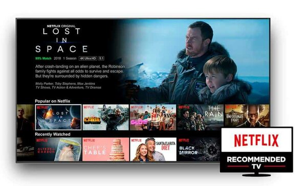 Smart TV Netflix 4K Ultra HD