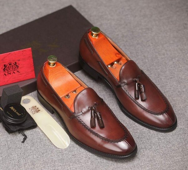 Mocassins en cuir homme élégants
