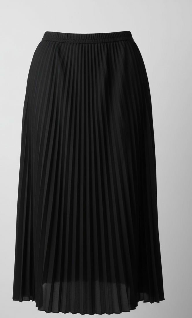 Jupes élégantes en tissu plissé