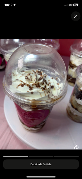 Delish cup  vanille/ chocolat