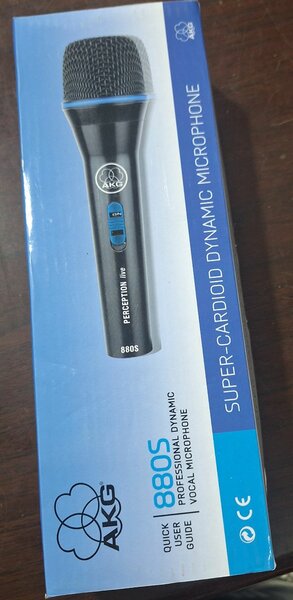 Microphone dynamique AKG 880S