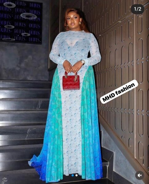 Robe longue élégante femme