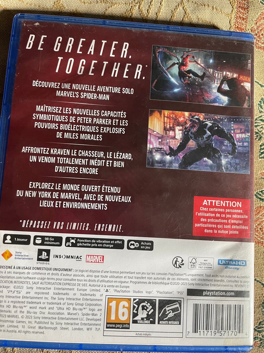 Marvel's Spider-Man 2 PS5 Game