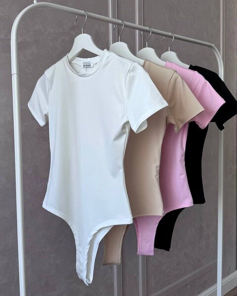 Body manches courtes femme