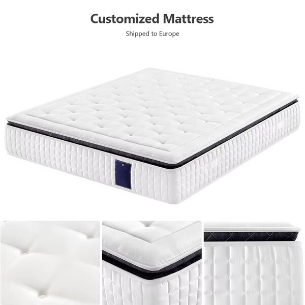 Matelas personnalisé luxe blanc
