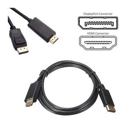 Câble DisplayPort HDMI 1,8m