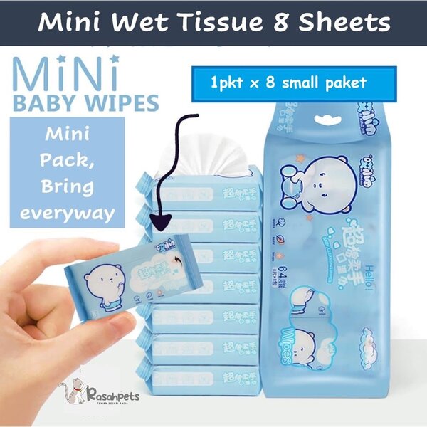 Lingettes Humides bébé Mini