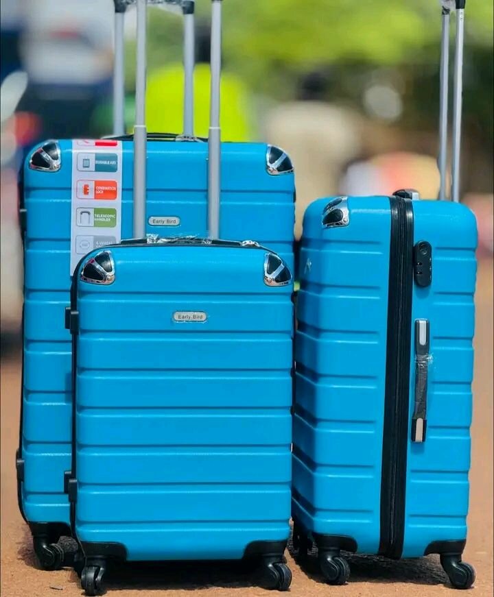 Valises rigides légères 3 pièces