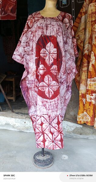 Robe africaine en wax