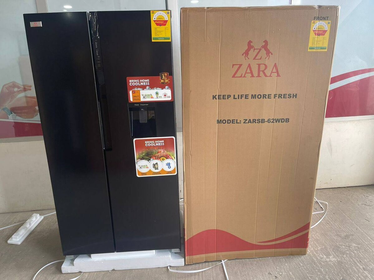 Zara 527 Litres Side by Side with Dispenser