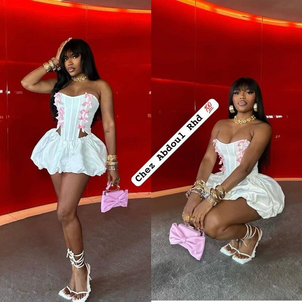 Ensemble jupe sexy élégante