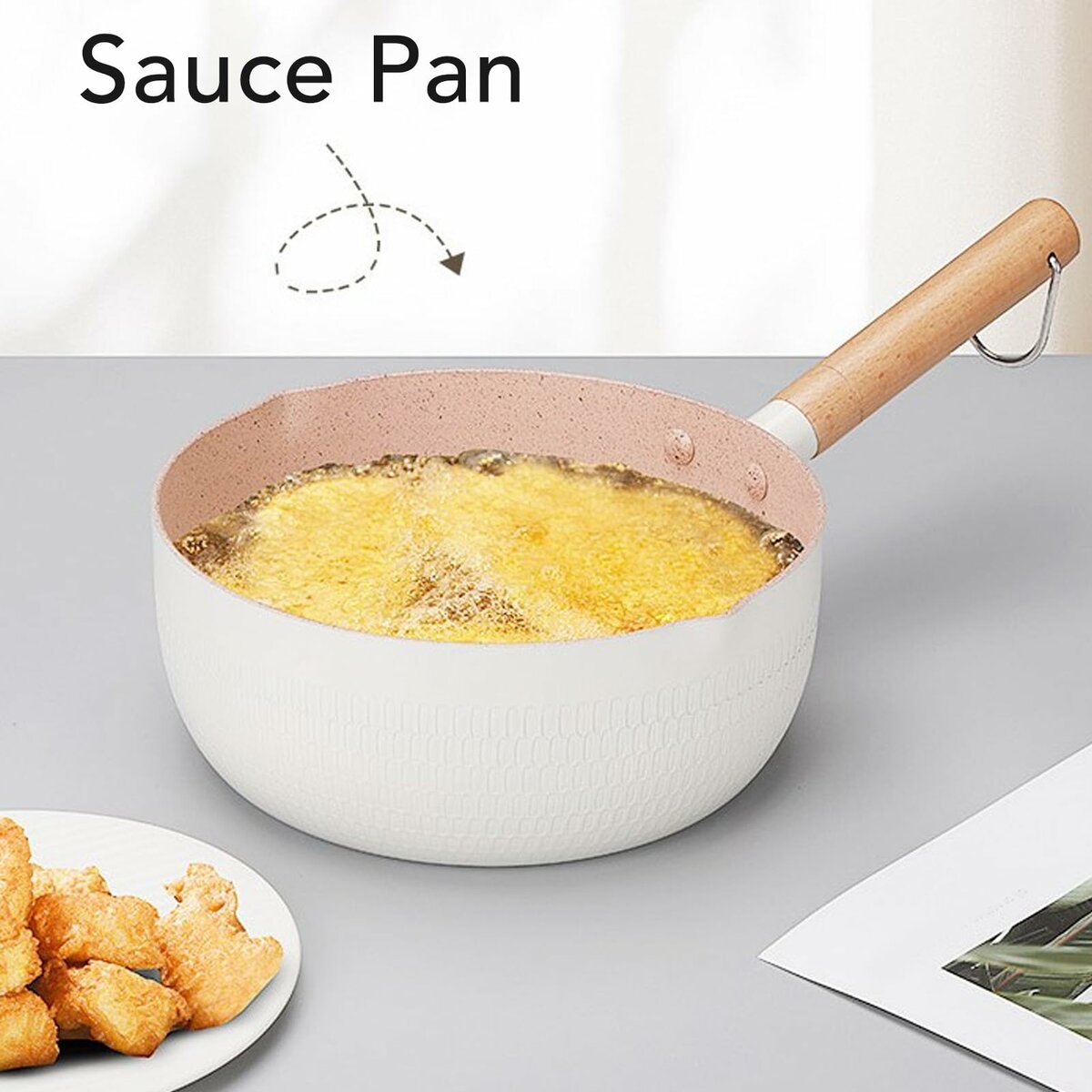 Multi Purpose Fast Heat Up Cooking Pot Wear Resistant Sticky