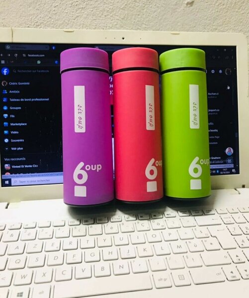 Bouteille Colorée en Acier Inoxydable