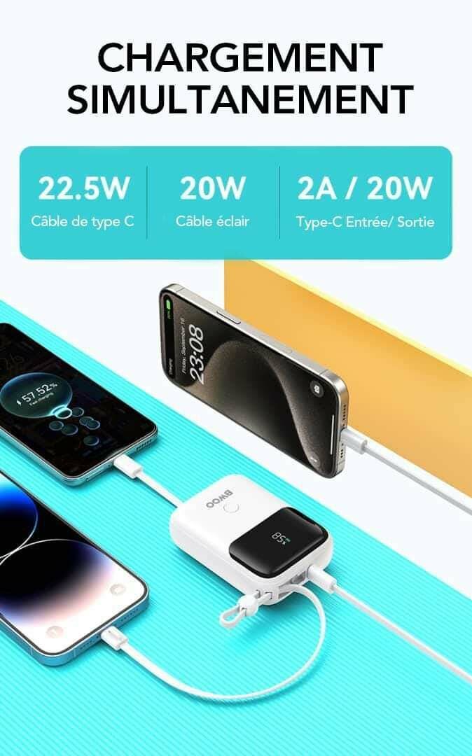 POWER BANK BWOO 10000mAh  P61