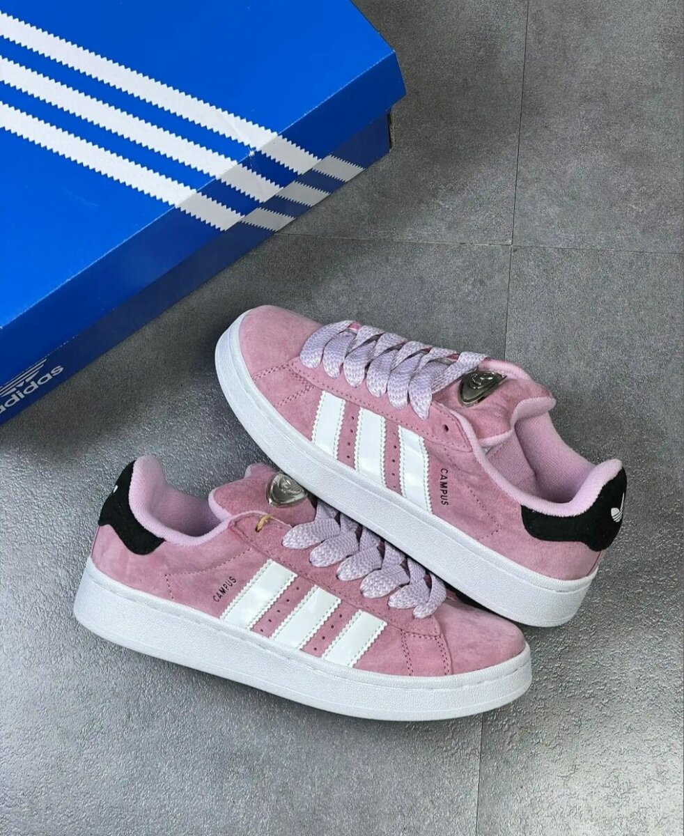 Adidas campus rose femme