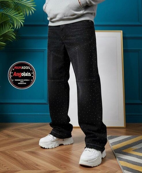 Pantalon homme motifs tendance