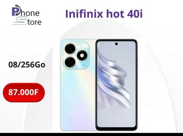 Infinix HOT 40i - 256Go