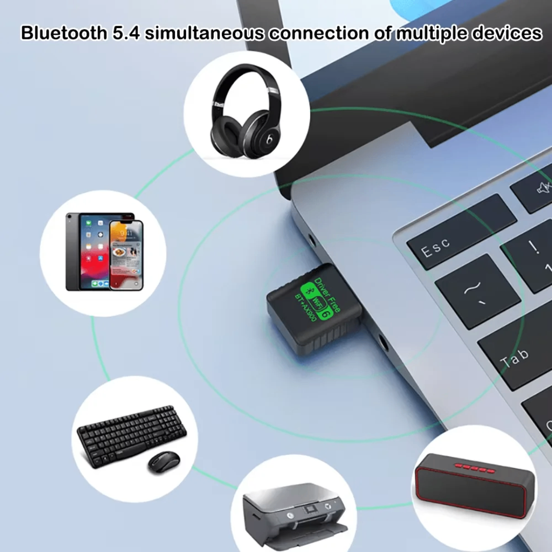 Clé wifi et Bluetooth 5.4