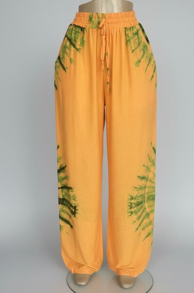 Pantalon ample tie-dye femme