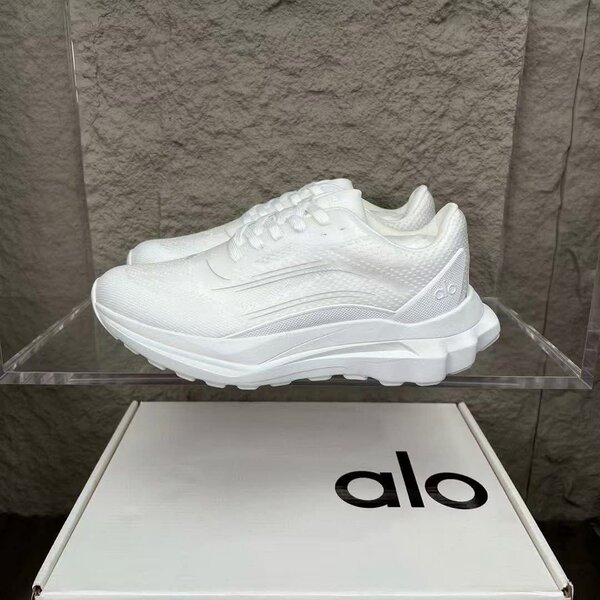 Alo Baskets de Course Blanches