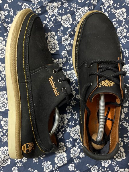 Chaussures bateau en cuir