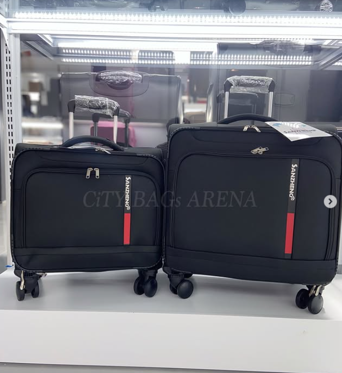 Suitcase black 2 in 1pack