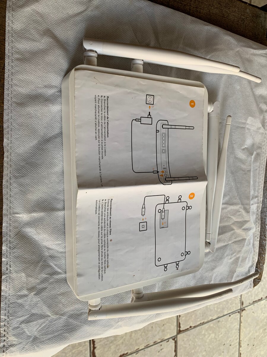 Routeur WiFi haut débit