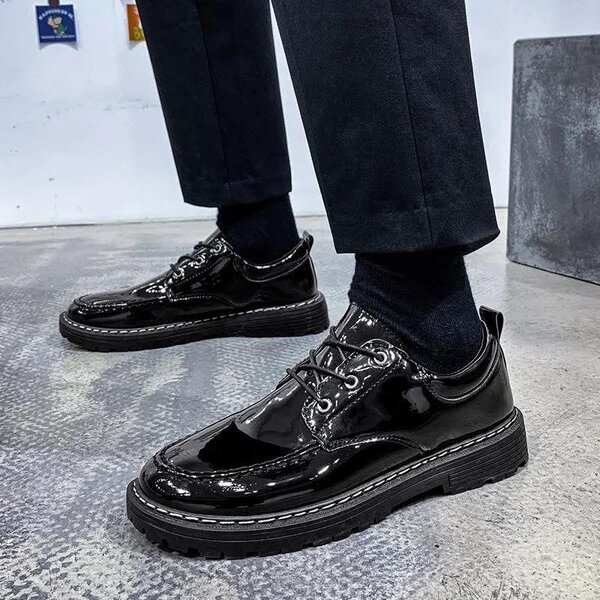 Mocassin en simili cuir