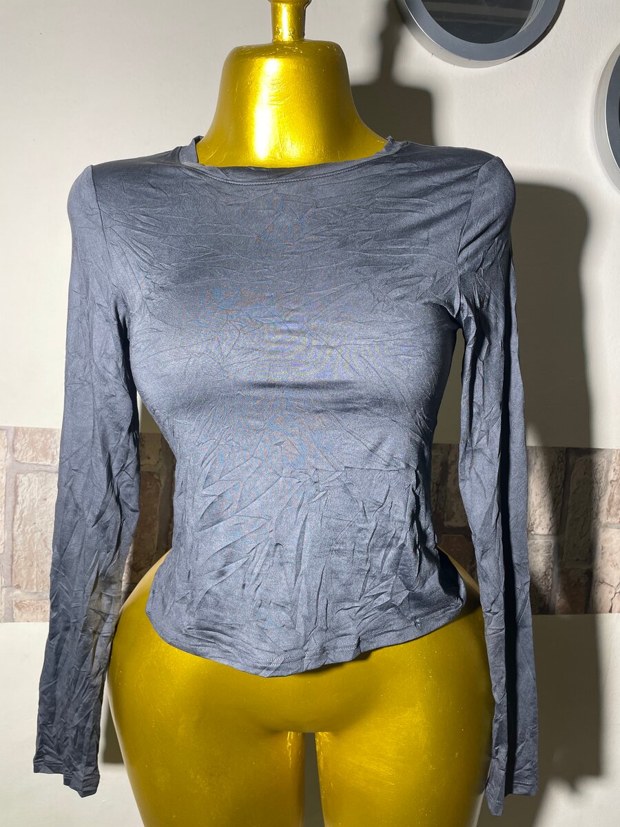 T-shirt manches longues ajusté