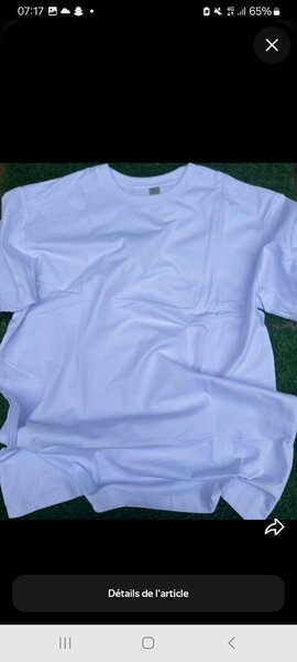 T-shirt blanc classique