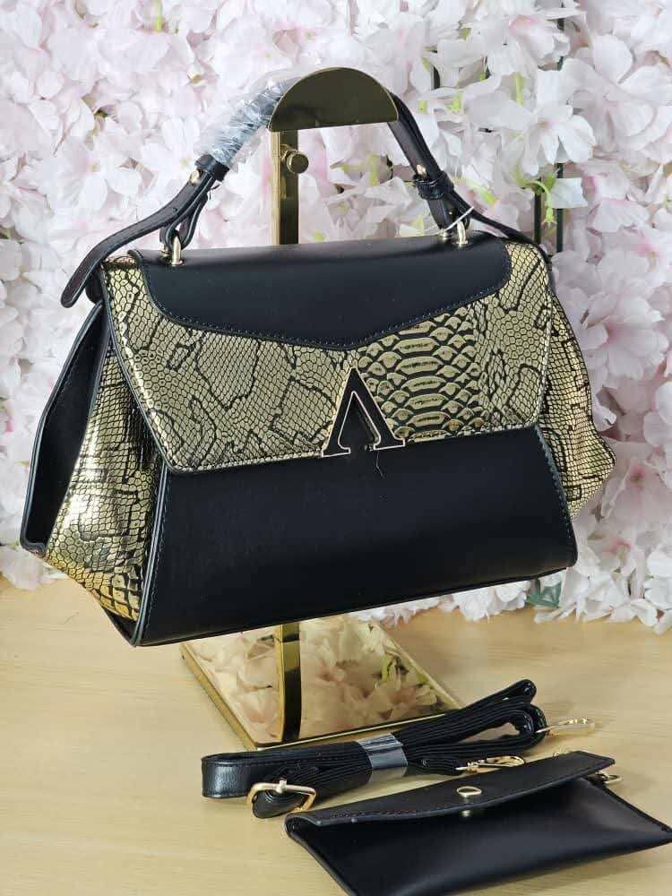 Sac à main en cuir exotique