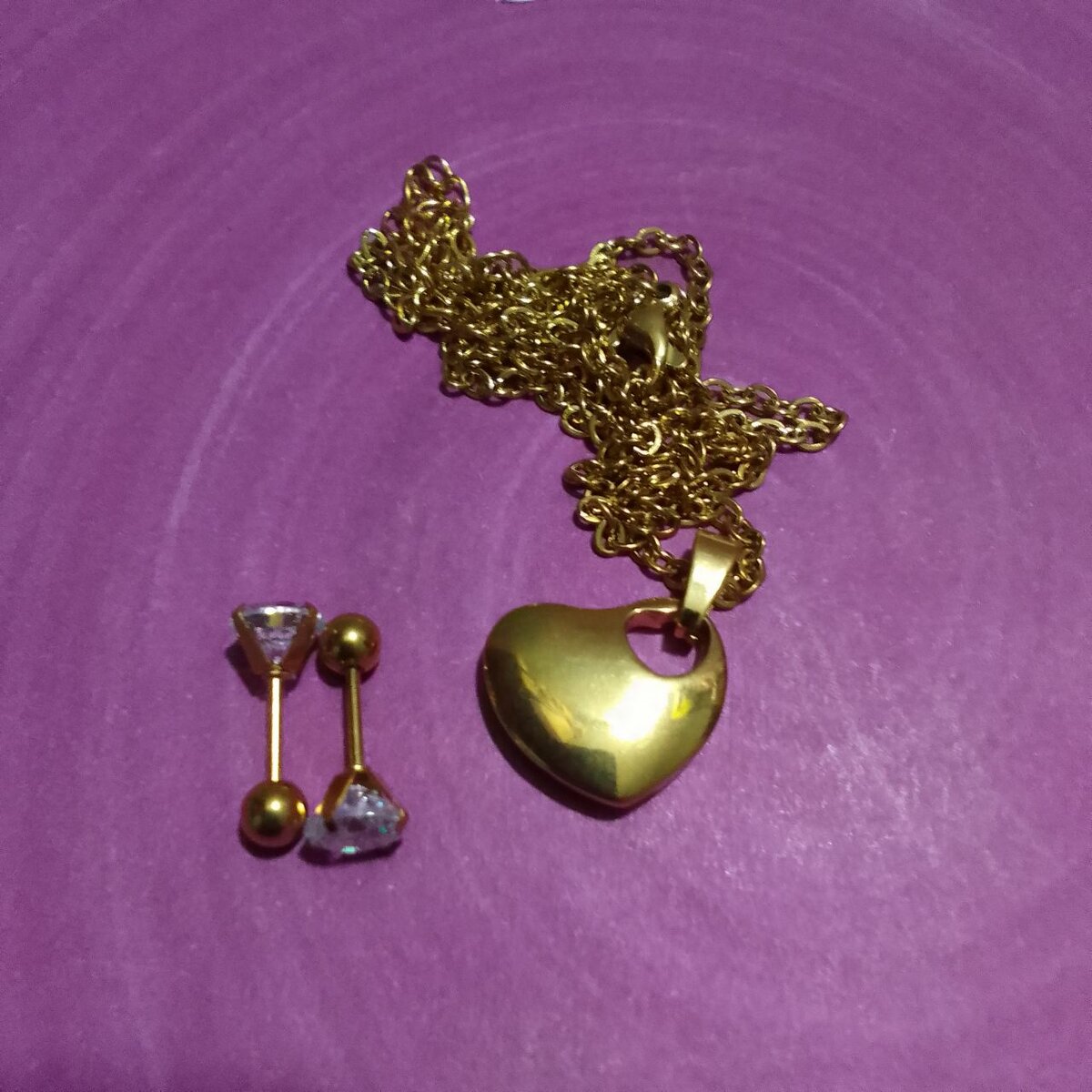 Parure Collier et Boucles