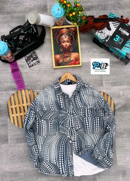 Chemise ethnique décontractée