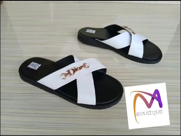 Sandales croisées chic homme