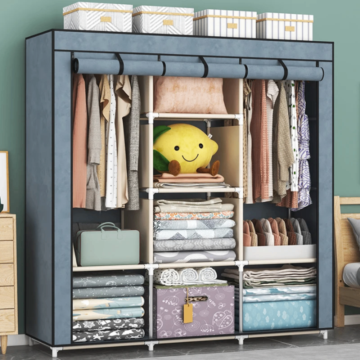 Armoire de rangement en tissu