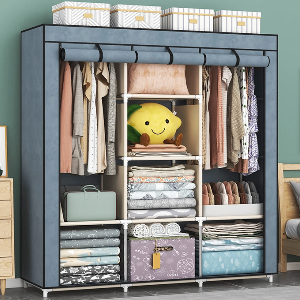 Armoire de rangement en tissu