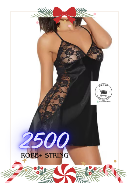 Nuisette satinée sexy